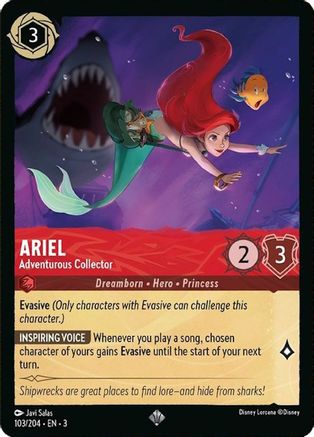 Ariel - Adventurous Collector (103/204) - Super Rare
