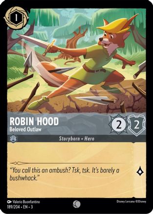 Robin Hood - Beloved Outlaw (189/204) - Common