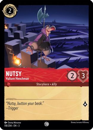 Nutsy - Vulture Henchman (118/204) - Commune