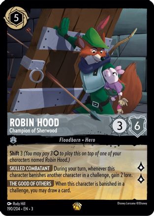 Robin Hood - Champion of Sherwood (190/204) - Légendaire - Cold Foil