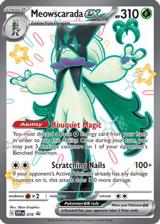 Meowscarada ex (078) - SSVPC  - Promo - Holofoil