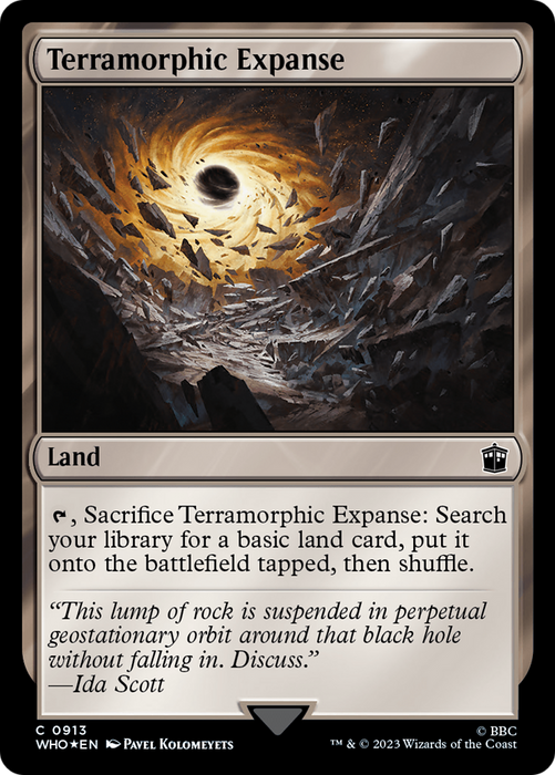Terramorphic Expanse (WHO-913) - common - Foil
