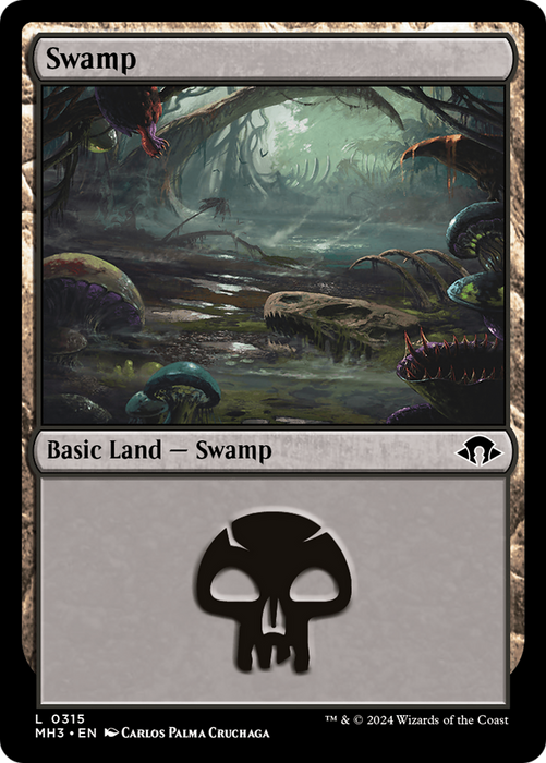 Swamp (MH3-315) - common - Foil
