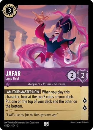 Jafar - Lamp Thief (41/204) - Uncommon
