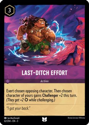 Last-Ditch Effort (62/204) - Uncommon