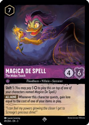 Magica De Spell - The Midas Touch (49/204) - Super Rare