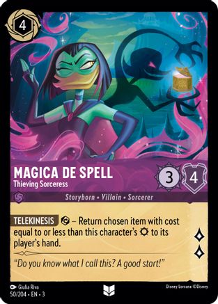 Magica De Spell - Thieving Sorceress (50/204) - Uncommon
