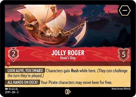 Jolly Roger - Hook's Ship (27) - Promo - Cold Foil