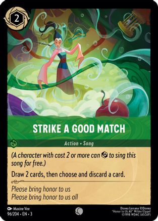 Strike a Good Match (96/204) - Common - Cold Foil