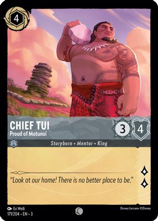 Chief Tui - Proud of Motunui (171/204) - Commune