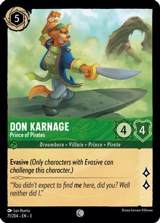 Don Karnage - Prince of Pirates (71/204) - Commune