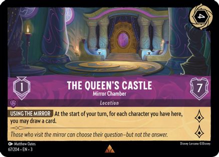 The Queen's Castle - Mirror Chamber (67/204) - Rare - Cold Foil