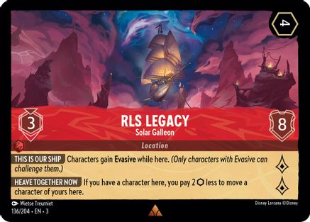RLS Legacy - Solar Galleon (136/204) - Rare VF