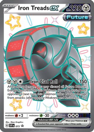 Iron Treads ex (073) - SSVPC  - Promo - Holofoil