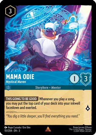 Mama Odie - Mystical Maven (151/204) - Rare