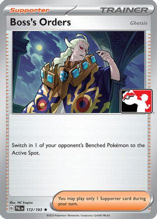 Boss's Orders [Ghetsis] (172/193) - PPSC  - Rare