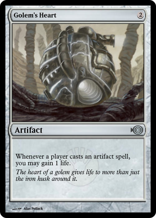 Golem's Heart (PRM-37869) - uncommon - Foil