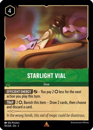 Starlight Vial (99/204) - Rare VF - Cold Foil