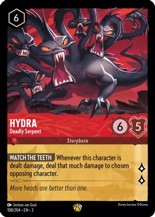 Hydra - Deadly Serpent (108/204) - Legendary - Cold Foil