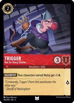 Trigger - Not-So-Sharp Shooter (126/204) - Uncommon