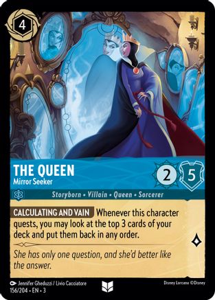 The Queen - Mirror Seeker (156/204) - Uncommon