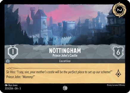 Nottingham - Prince John's Castle (203/204) - Common
