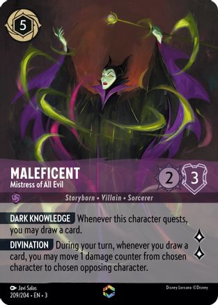 Maleficent - Mistress of All Evil (Enchanted) (209/204) - Enchantée - Holofoil