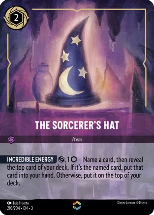The Sorcerer's Hat (Enchanted) (210/204) - Enchantée - Holofoil
