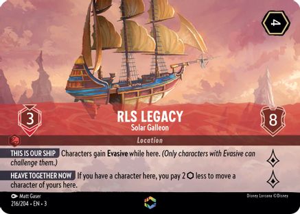 RLS Legacy - Solar Galleon (Enchanted) (216/204) - Enchantée - Holofoil