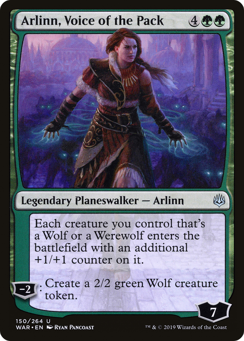 Arlinn, Voice of the Pack (WAR-150) - uncommon - Foil