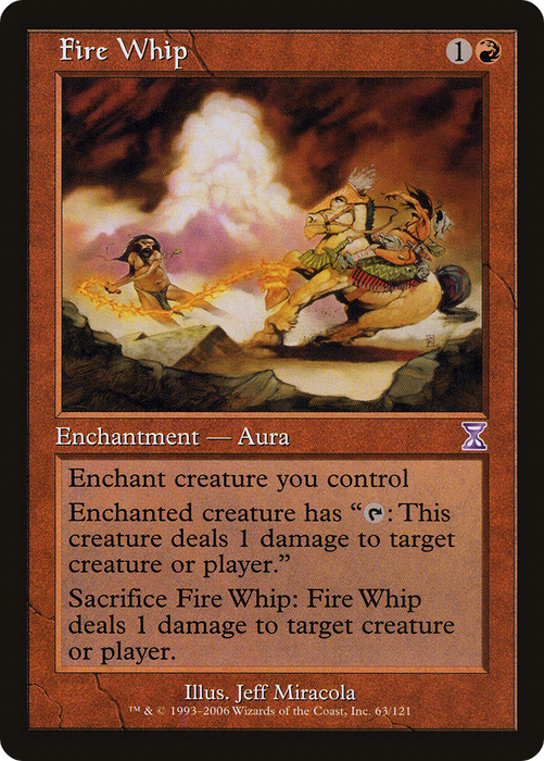 Fire Whip (TSB-063) - special