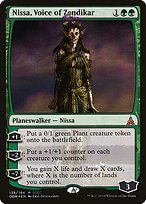 Nissa, Voice of Zendikar (MEDIA-138) - mythic - Foil