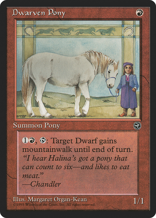 Dwarven Pony (HML-070) - rare