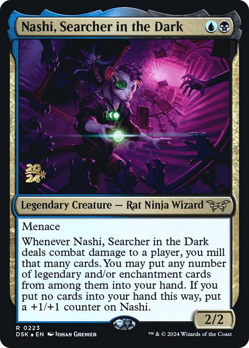 Nashi, Searcher in the Dark (PRE-223S) - rare - Foil