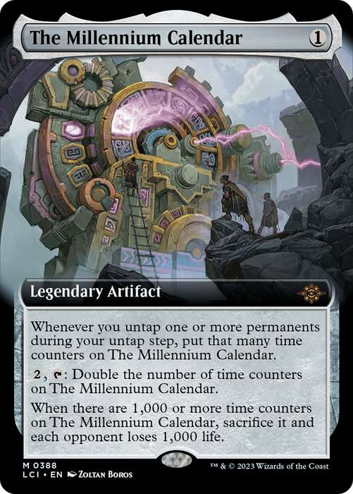 The Millennium Calendar (LCI-388) - mythic: (Extended Art)