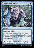 Chemister's Insight (CLU-081) - uncommon