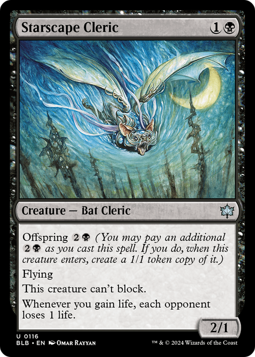 Starscape Cleric (BLB-116) - uncommon - Foil