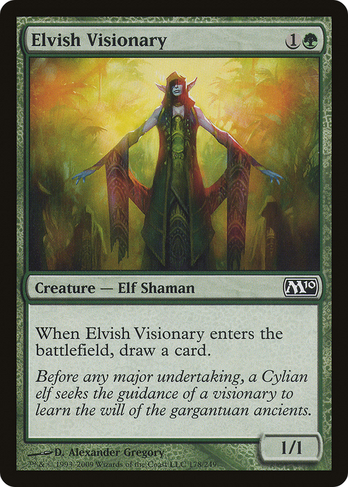 Elvish Visionary (M10-178) - common
