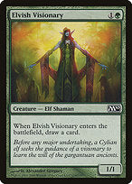 Elvish Visionary (M10-178) - common - Foil