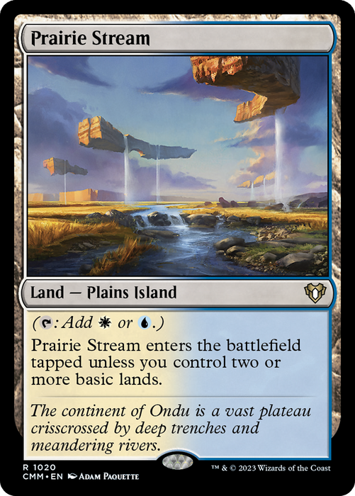 Prairie Stream (CMM-1020) - rare
