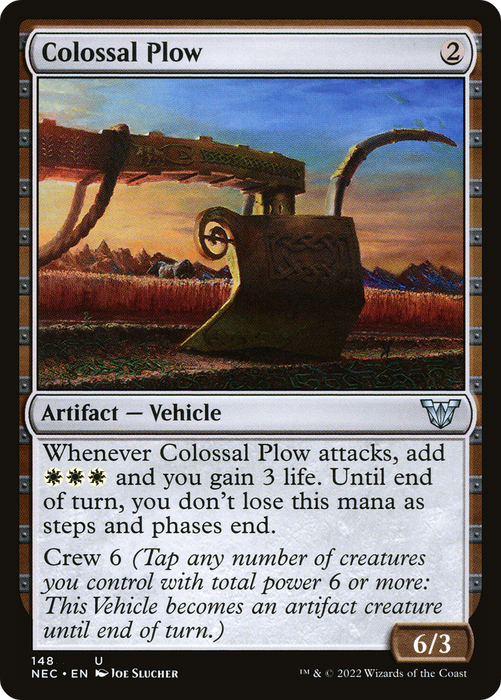 Colossal Plow (NEC-148) - uncommon