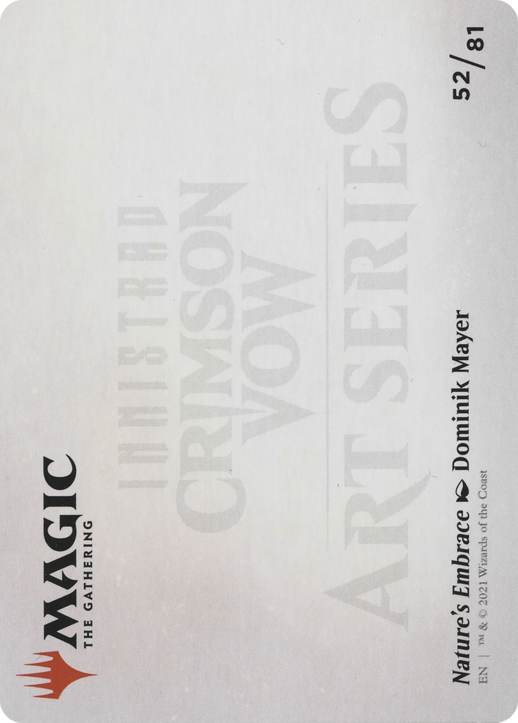Nature's Embrace // Nature's Embrace (AVOW-052) - common (Borderless) - Foil