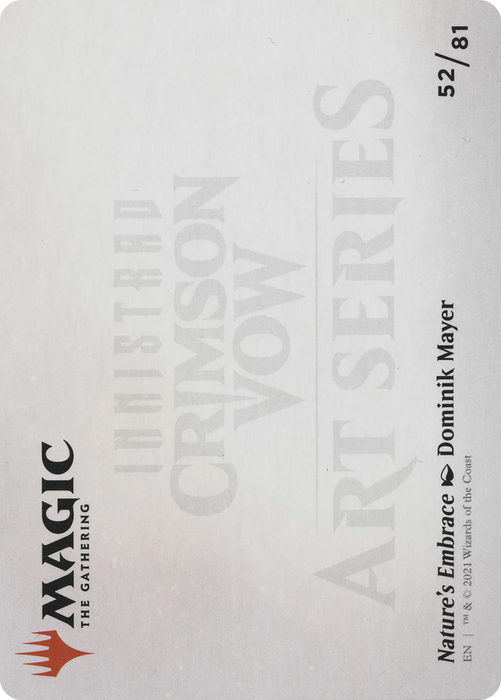 Nature's Embrace // Nature's Embrace (AVOW-052) - common (Borderless) - Foil