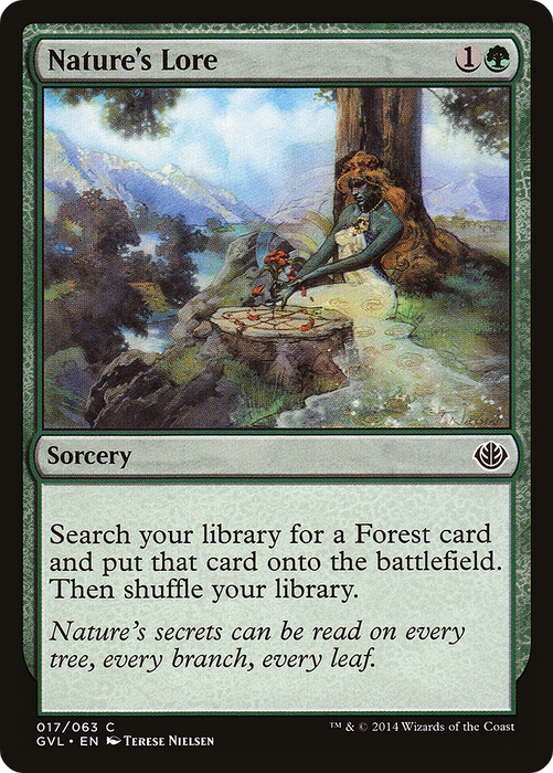 Nature's Lore (DD3-017) - common