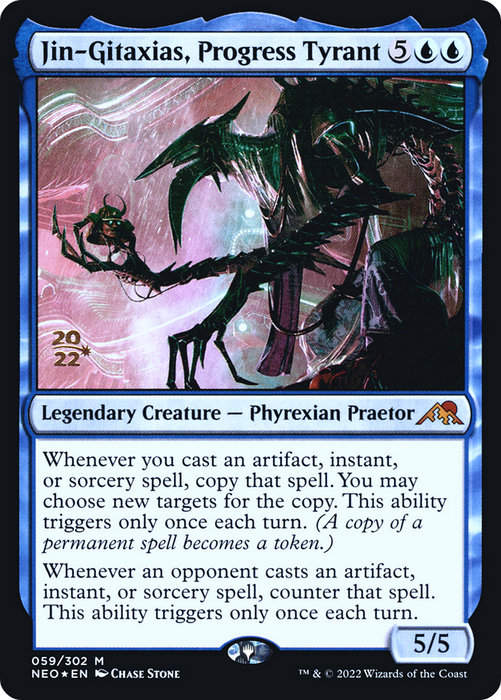 Jin-Gitaxias, Progress Tyrant (PRE-59S) - mythic - Foil