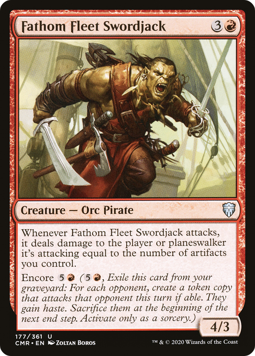 Fathom Fleet Swordjack (CMR-177) - uncommon