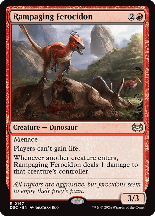 Rampaging Ferocidon (DSC-167) - rare
