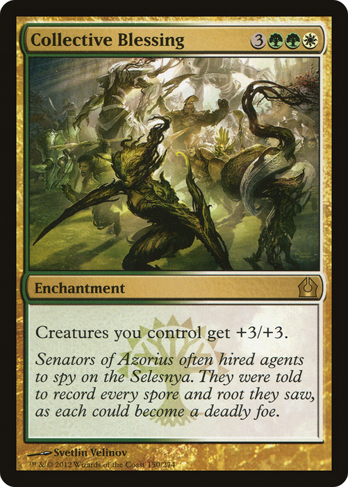 Collective Blessing (RTR-150) - rare - Foil