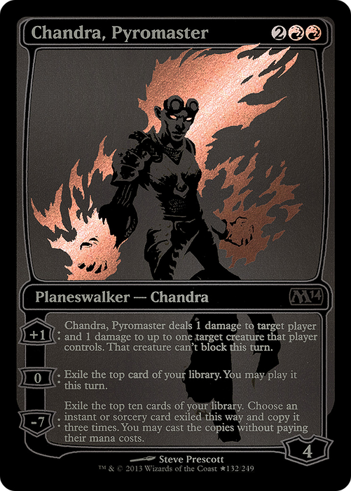 Chandra, Pyromaster (MEDIA-132★) - mythic - Foil