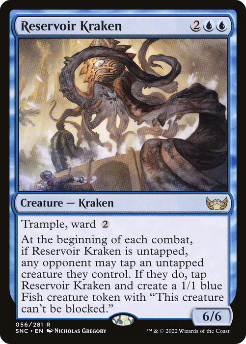 Reservoir Kraken (SNC-056) - rare - Foil